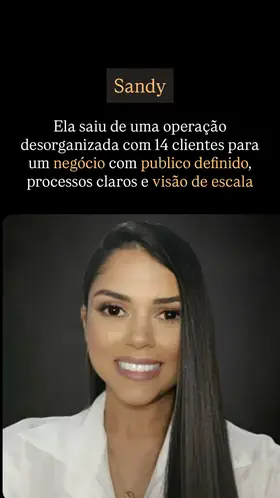 Sandy, aluna da Ugoo Academy
